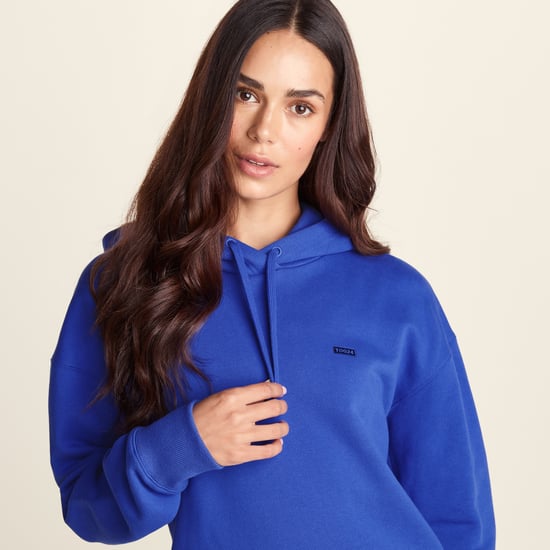 Meera Womens 100% Cotton Relaxed Fit Hoody - Cobalt Blue - Image 6