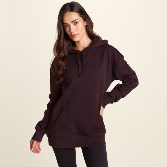 Meera Womens 100% Cotton Relaxed Fit Hoody - Huckleberry - Image 3