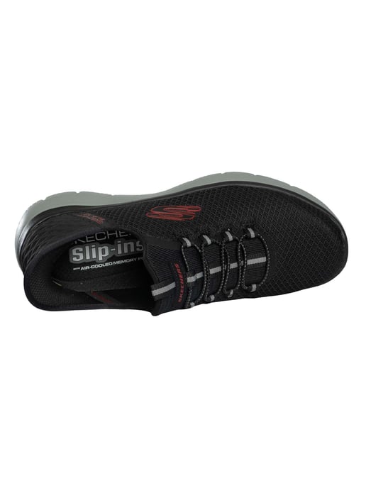 Skechers Slip-ins Summits High Range Trainers, Black - Image 6