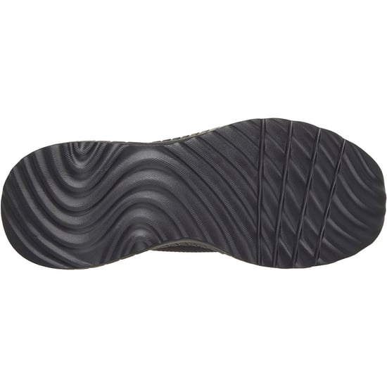 Skechers BOBS Sport Squad Chaos Solid Step Textil Mäns MÖRKT KOL svart Träningsskor - Image 2
