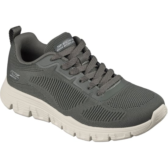 Skechers BOBS B Lite Textile Women's Olive Trainers - Image 1