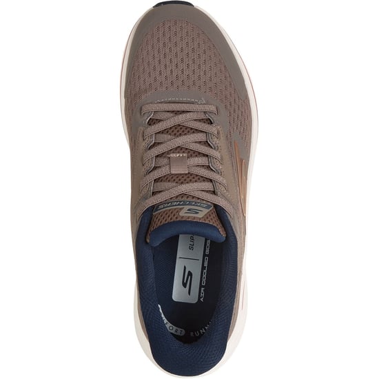 Skechers Go Run Consistent 3 Textil Herr Taupe Sneakers - Image 3