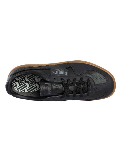 Puma Palermo Leren Sneakers, Zwart - Image 6