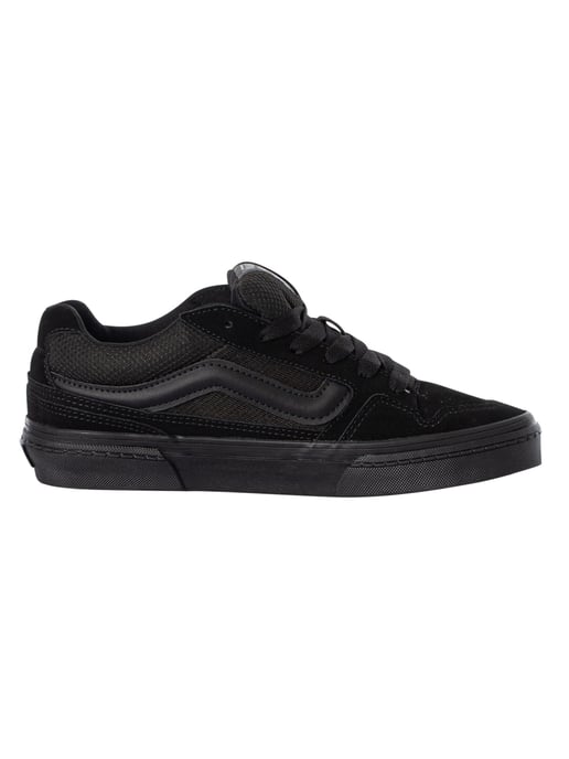 Vans Caldrone Suède/Mesh Sneakers, Zwart - Image 3