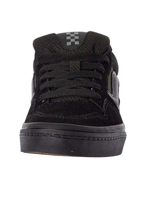 Vans Caldrone Suède/Mesh Sneakers, Zwart - Image 4