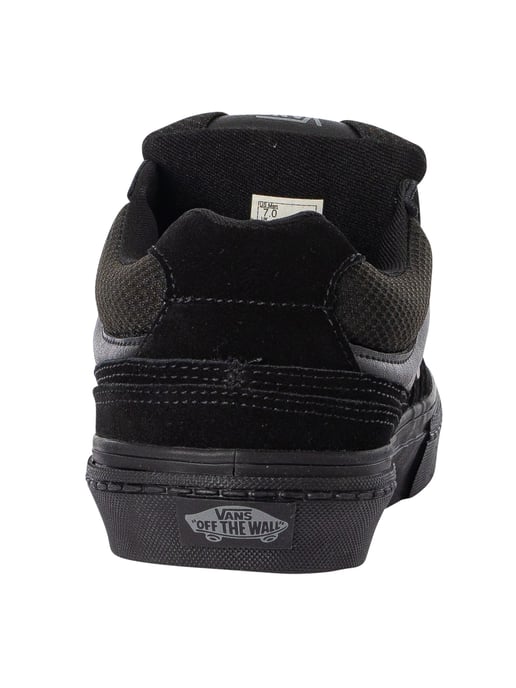 Vans Caldrone Suède/Mesh Sneakers, Zwart - Image 5