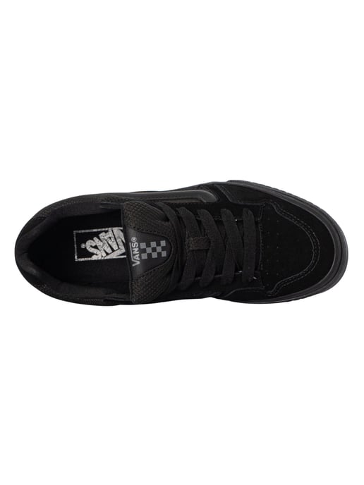 Vans Caldrone Suède/Mesh Sneakers, Zwart - Image 6