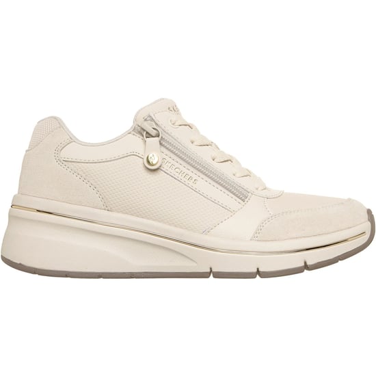 Skechers Billion Flex Luxe Up Läder Dam Sneakers - Image 4