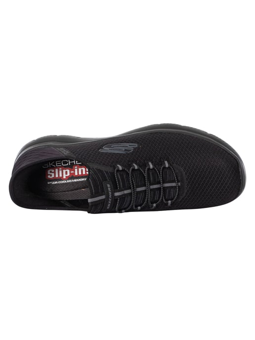 Skechers Slip-ins Summits High Range Trainers, Black - Image 6