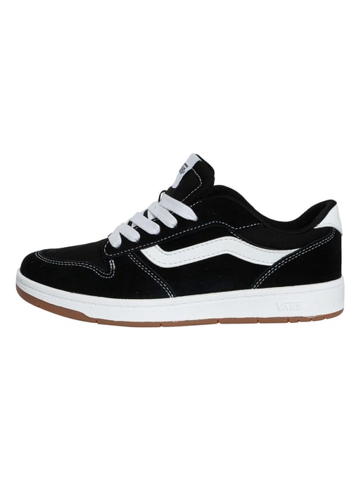 Vans Ryland Suède Canvas Sneakers, Zwart - Image 2