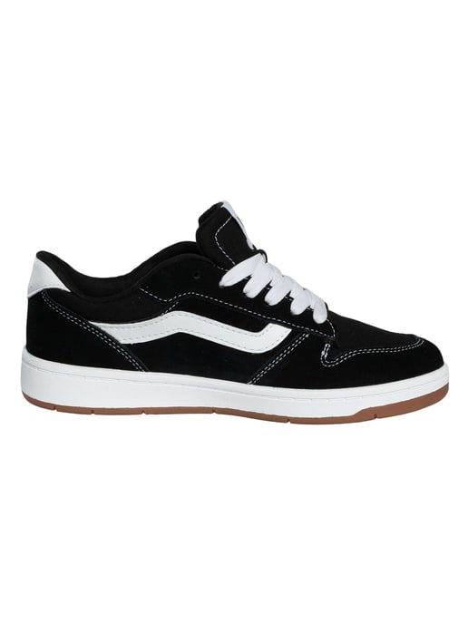 Vans Ryland Suède Canvas Sneakers, Zwart - Image 3