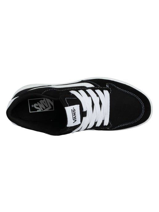 Vans Ryland Suède Canvas Sneakers, Zwart - Image 6