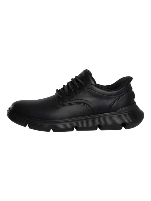 Skechers Instappers Garza Leren Sneakers, Zwart - Image 2