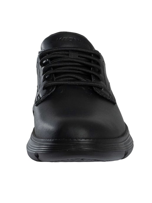 Skechers Instappers Garza Leren Sneakers, Zwart - Image 4