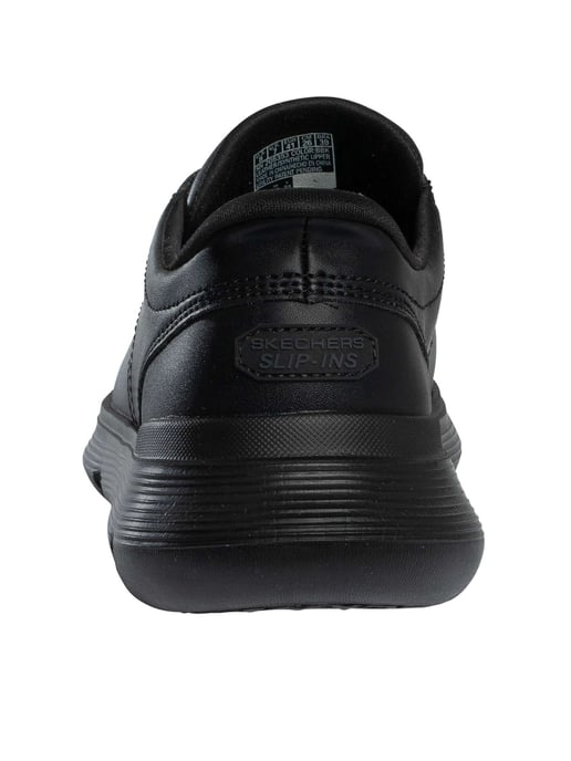 Skechers Instappers Garza Leren Sneakers, Zwart - Image 5