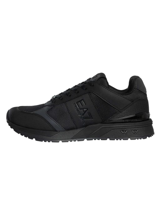 EA7 Mesh Logo-Sneakers, Zwart - Image 2