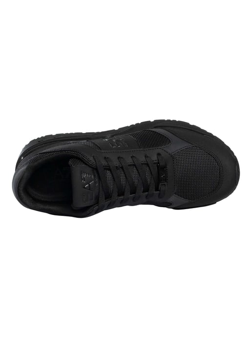 EA7 Mesh Logo-Sneakers, Zwart - Image 6