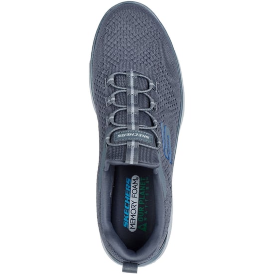 Skechers Summits Tallo Textiel Heren Sneakers Charcoal - Image 3