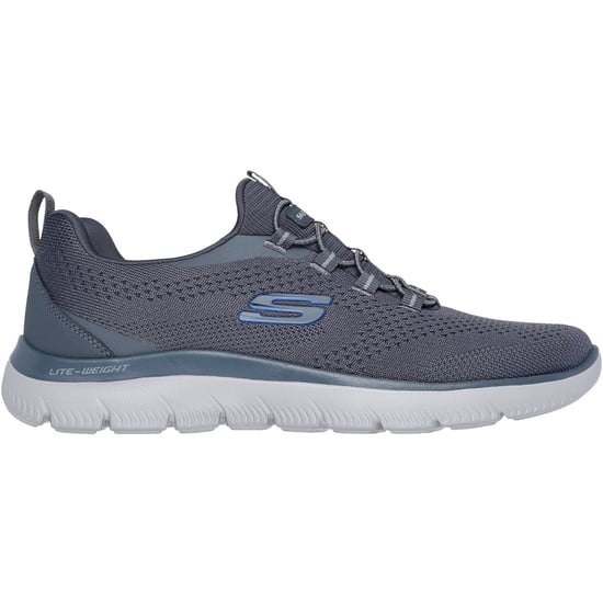 Skechers Summits Tallo Textiel Heren Sneakers Charcoal - Image 4