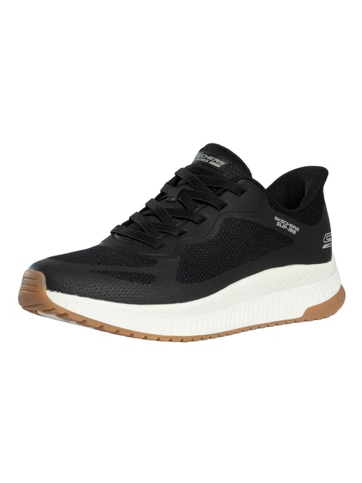 Skechers Slip-Ins BOBS Sport Squad Chaos 4 Trainers, Zwart - Image 1