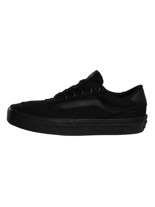 Vans Brooklyn Canvas-Sneakers, Zwart - Image 2