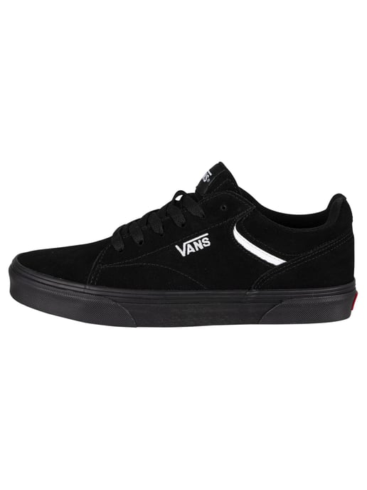 Vans Seldan Suède Sneakers, Zwart - Image 2