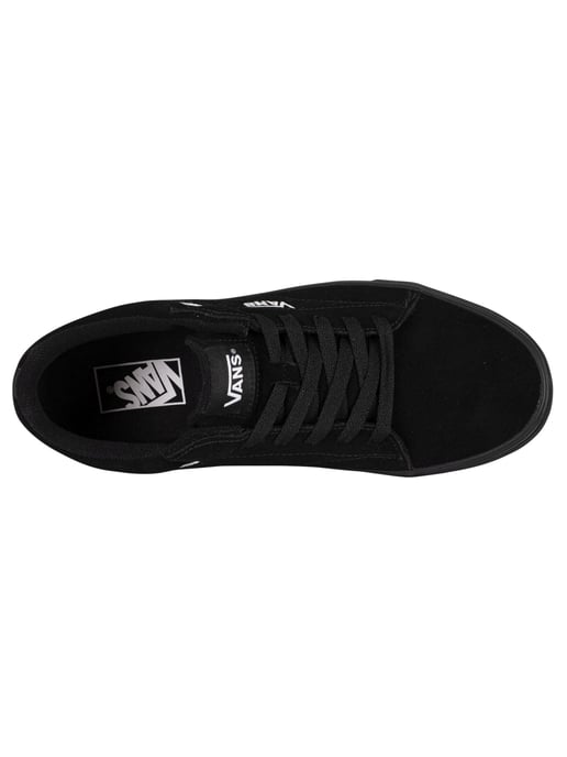Vans Seldan Suède Sneakers, Zwart - Image 6