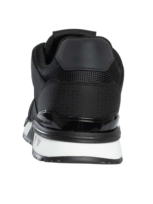 EA7 Mesh Logo-Sneakers, Zwart - Image 5