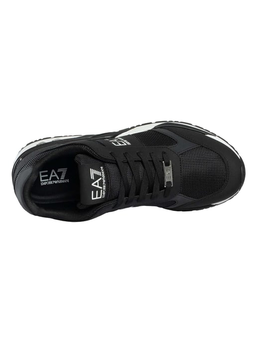 EA7 Mesh Logo-Sneakers, Zwart - Image 6