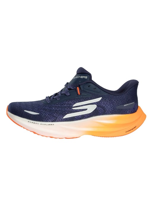 Skechers Aero Spark Trainers, Blauw - Image 2