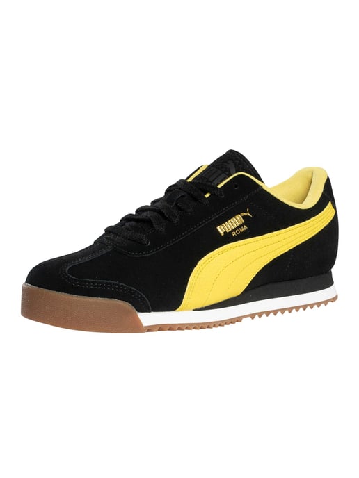 Puma Roma Suède Sneakers, Zwart - Image 1