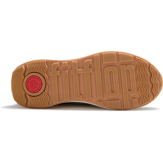Fitflop F-Mode Flow Suede Women's Cappuccino Trainers - Image 2