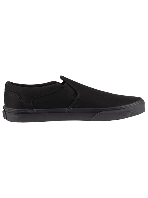 Vans Asher Canvas Trainers, Zwart - Image 3