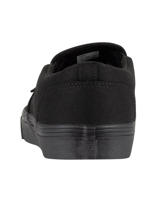 Vans Asher Canvas Trainers, Zwart - Image 4