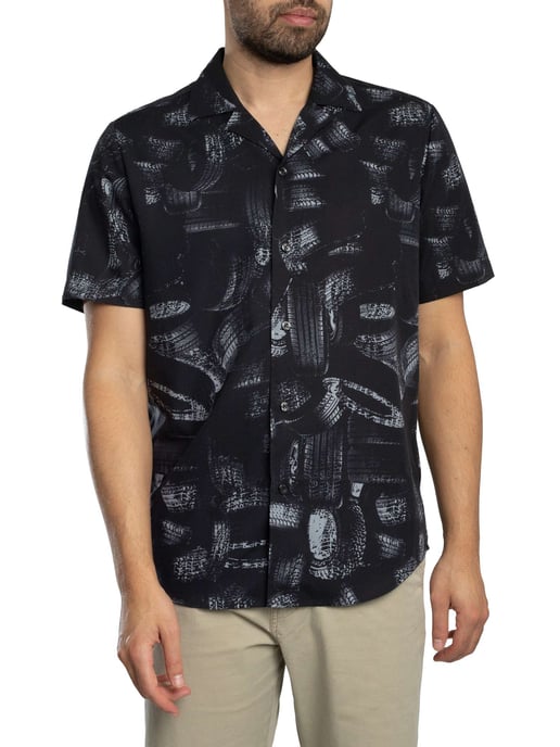 HUGO Ellino T-Shirt Met Korte Mouwen, Zwart - Image 2
