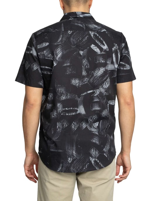 HUGO Ellino T-Shirt Met Korte Mouwen, Zwart - Image 3