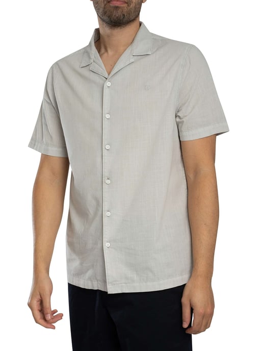 Superdry Cabana Shirt Met Korte Mouwen, Grijs - Image 2