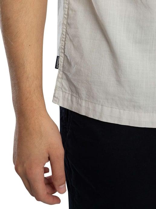 Superdry Cabana Shirt Met Korte Mouwen, Grijs - Image 5