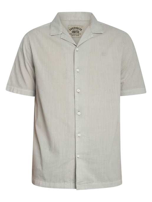 Superdry Cabana Shirt Met Korte Mouwen, Grijs - Image 6