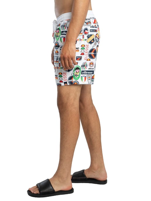 Ellesse Roulle Zwemshorts, Wit - Image 2
