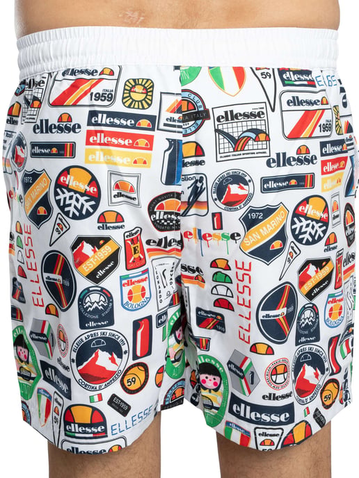 Ellesse Roulle Zwemshorts, Wit - Image 4