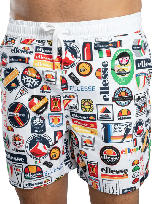 Ellesse Roulle Zwemshorts, Wit - Image 5