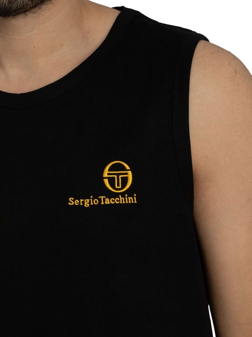 Sergio Tacchini Sawyer Vest, Zwart - Image 4