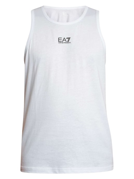 EA7 Slim Vest Met Logo, Wit - Image 5