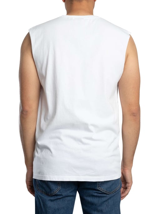 Superdry Essentiële Tanktop Met Logo, Wit - Image 3