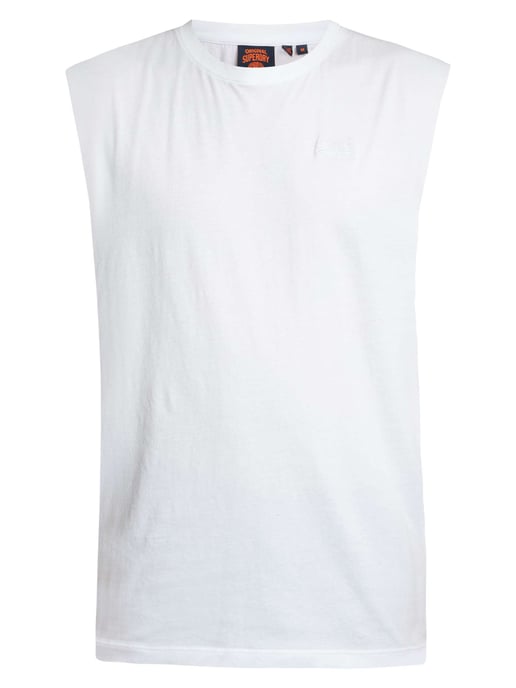 Superdry Essentiële Tanktop Met Logo, Wit - Image 5
