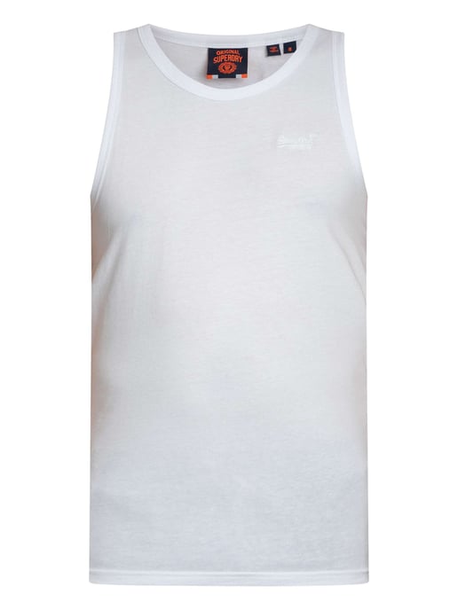Superdry Essential Logo Vest, White - Image 6