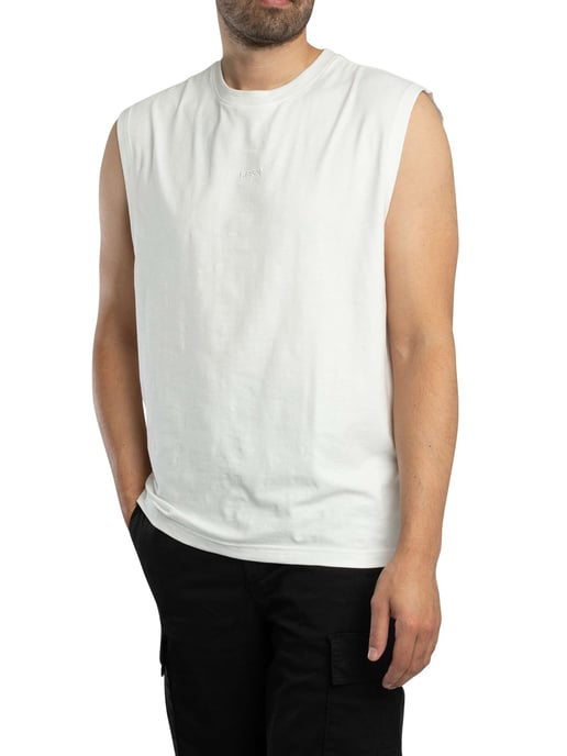 BOSS Te Surf Logo Vest, Wit - Image 2