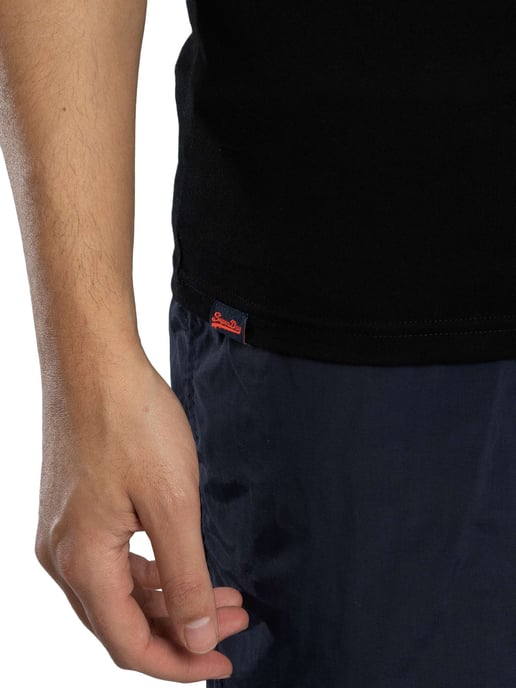Superdry Essential Logo Vest, Black - Image 5