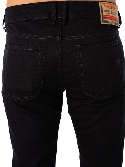 Diesel 1979 Sleenker Skinny Jeans, Black - Image 4